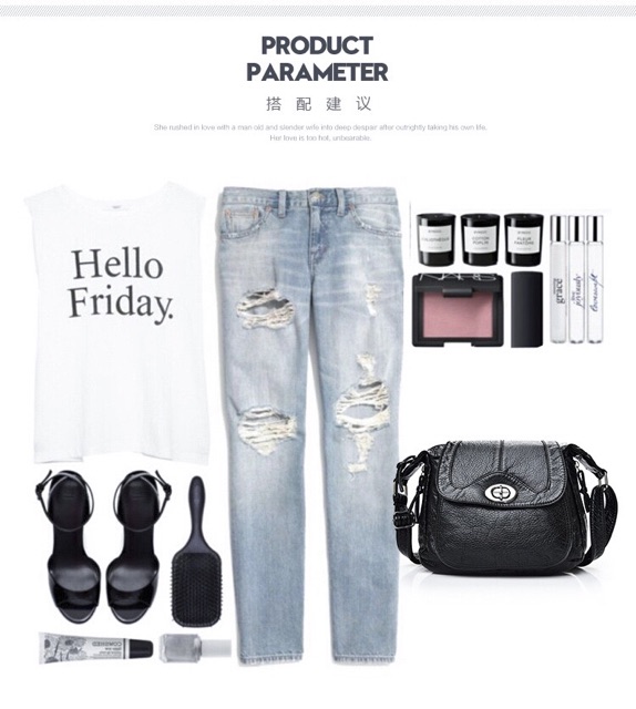 Túi xách nữ vân da cừu khoá xoay siêu hot | BigBuy360 - bigbuy360.vn