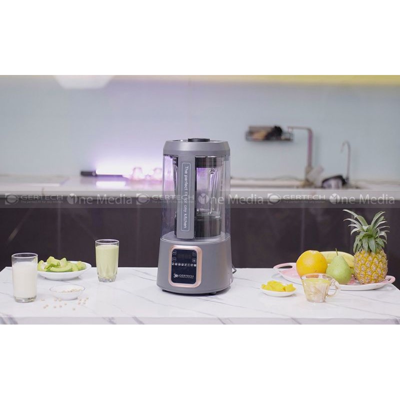 Máy Xay Nấu Cách Âm Chống Ồn Đa Năng GERTECH GT-686 Chính Hãng