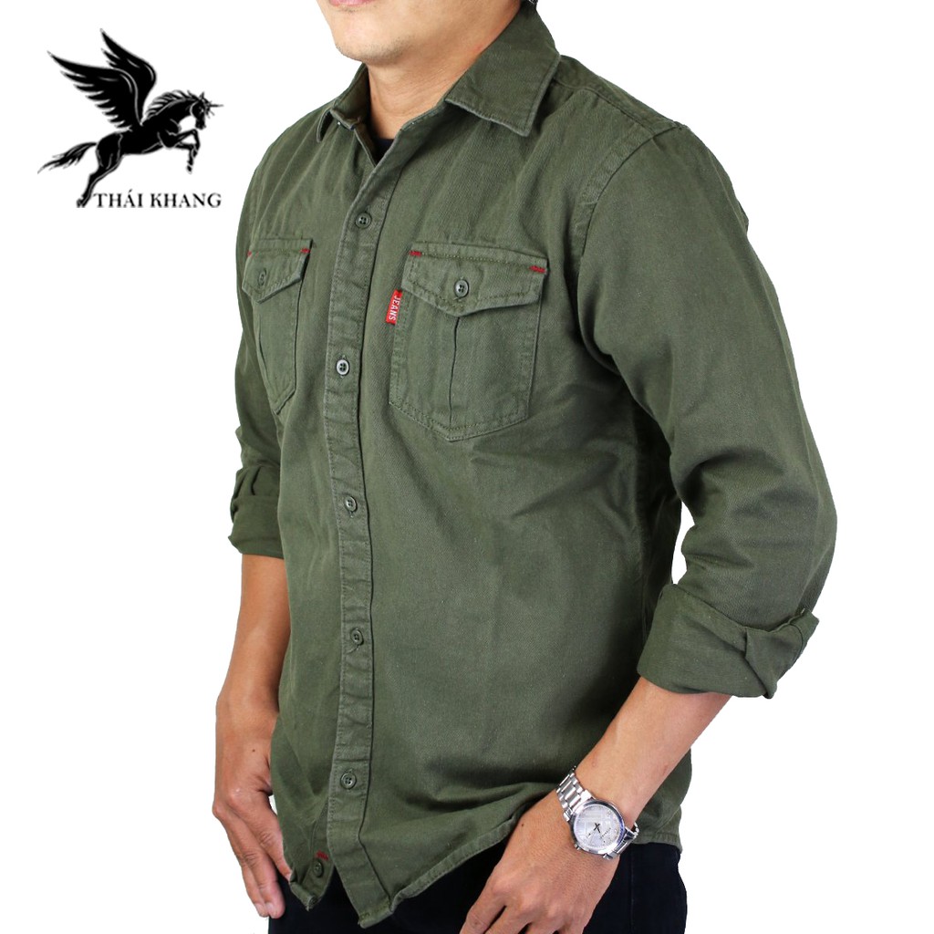 áo khoác nam kaki cao cấp vải cotton 100% dày CỰC ĐẸP bền màu đường may chắc chắn | BigBuy360 - bigbuy360.vn