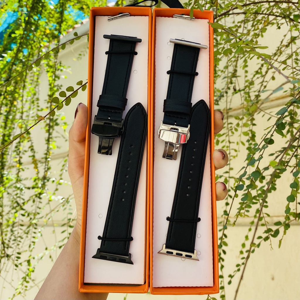 DÂY DA DÀNH CHO ĐỒNG HỒ THÔNG MINH KHÓA Xịn CAO CẤP FULLBOX