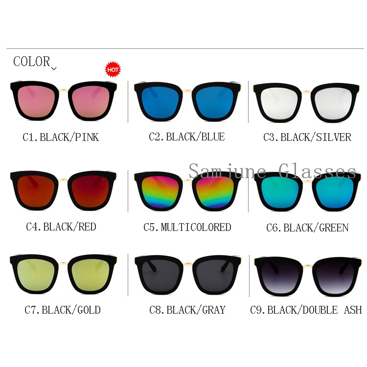 Kính mát Samjune gọng mắt mèo thời trang Vintage cho nữ