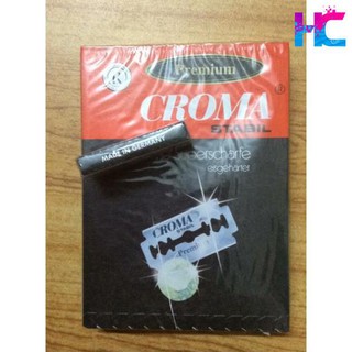 Hộp 10 lưỡi dao lam CROMA Stabil ( loại chuẩn đẹp) - hang_chuan
