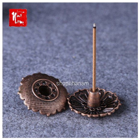 Đế cắm nhang vòng đặt hương cây dùng thắp hương phụ kiện thác khói trầm hương