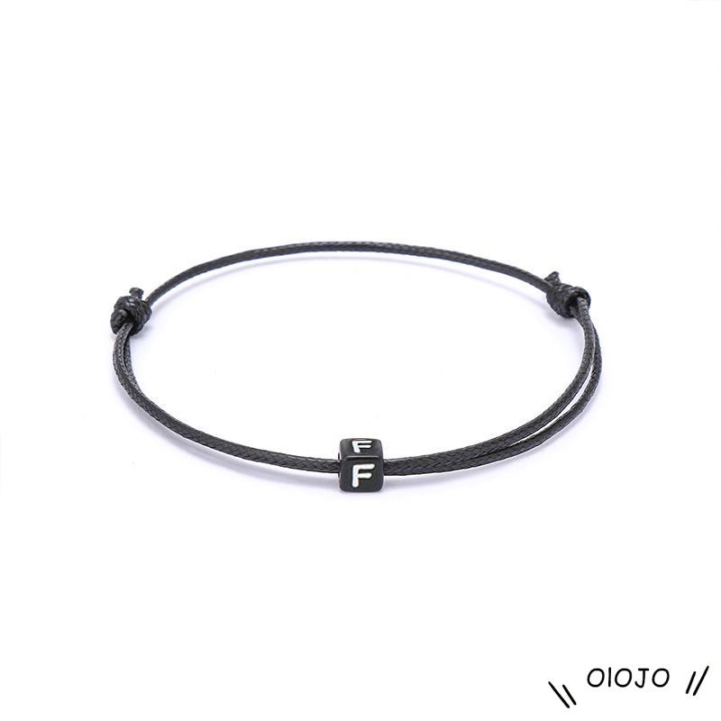 (Ojo.Vn) Vòng Tay Hai Bánh Trượt Kép Chống Thấm Nước / Tên Ban Đầu / Vòng Tay Tùy Chỉnh Cổ Điển