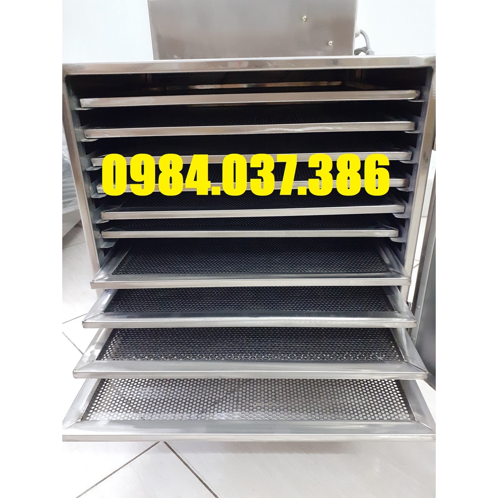Máy sấy đa năng, sấy dược liệu sấy viên hoàn mini 10 tầng