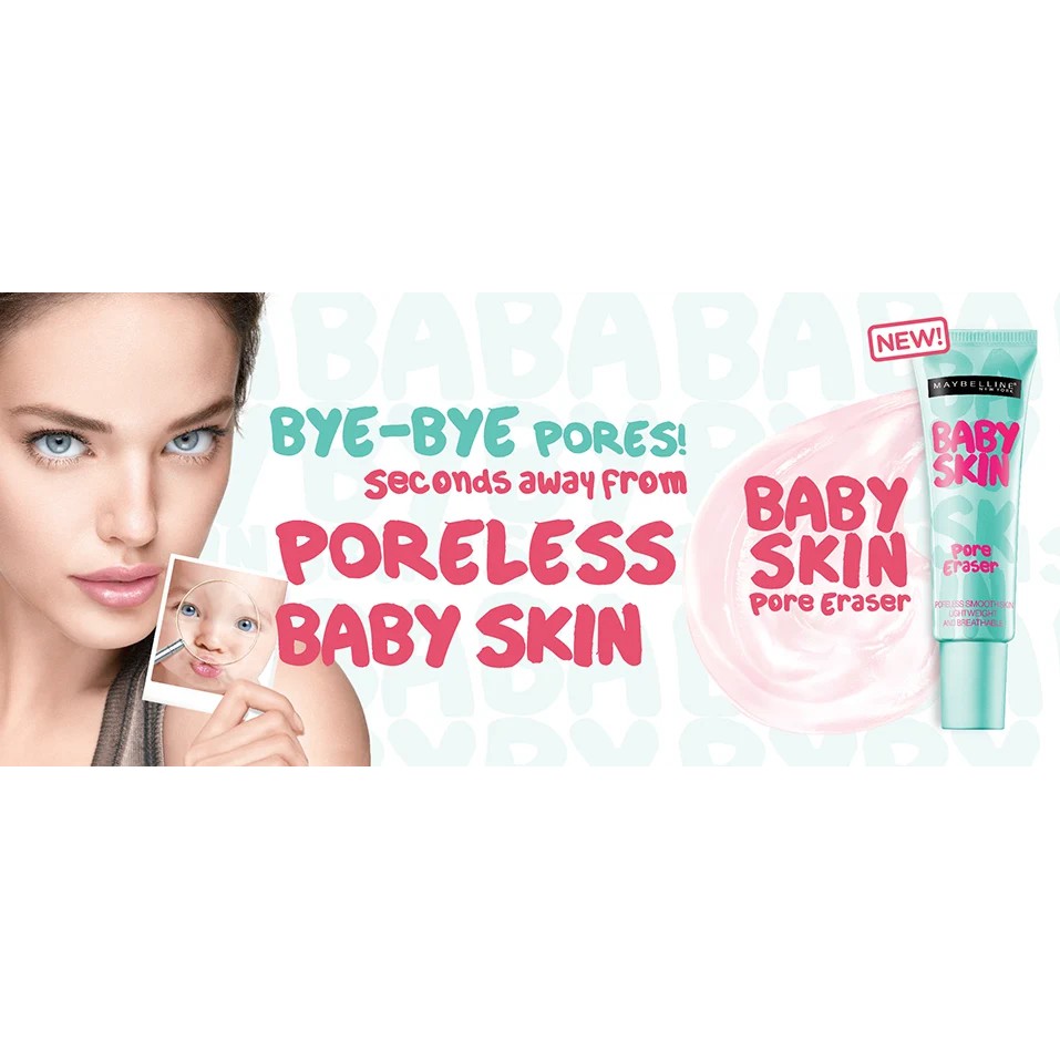 Kem Lót Mịn Da Che Khuyết Điểm Maybelline New York Baby Skin Pore Eraser Primer 22ml | BigBuy360 - bigbuy360.vn