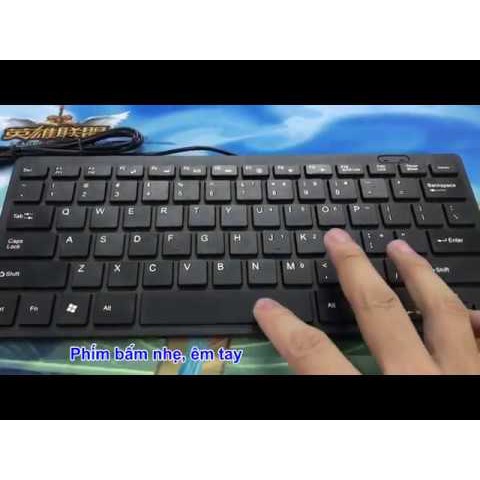 Bàn phím Mini Chất Lượng Tốt, Kiểu Dáng Nhỏ Gọn, Bảo Hành 6 Tháng