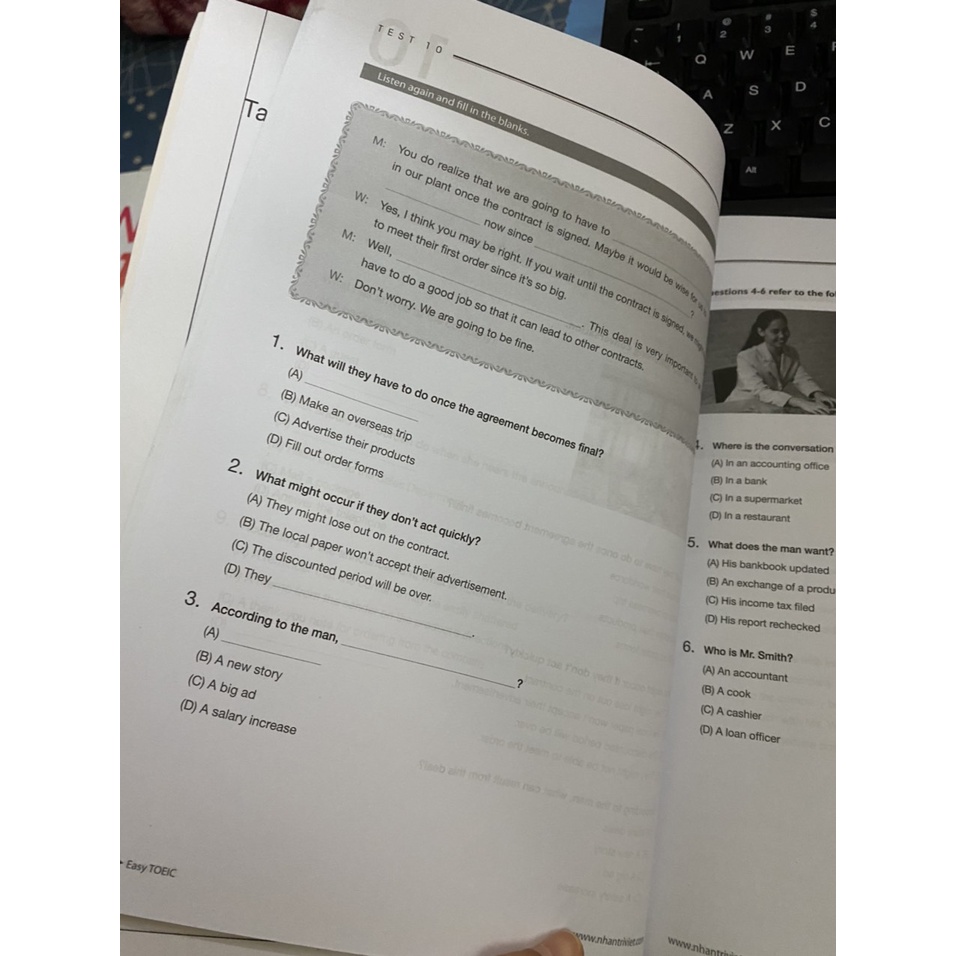 Sách - Easy Toeic ( Nhân Trí Việt )