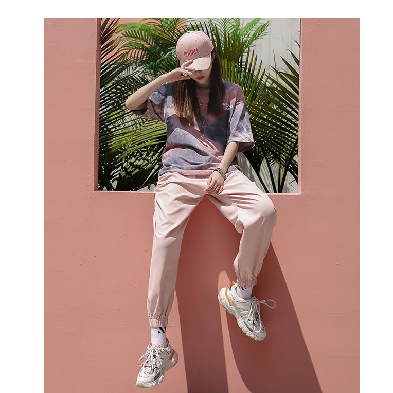 Áo Thun Loang Màu Tay Lỡ Nam Nữ Grand Vải Cotton WAT455- Áo phông from rộng UNISEX phong cách ulzzang hàn quốc