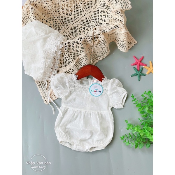 HẠT GẠO Body kèm mũ cho bé mã 46060