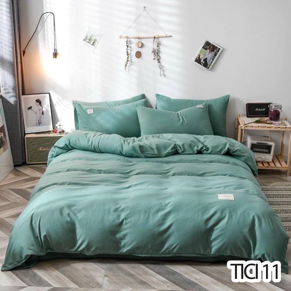 BỘ COTTON TICI ĐŨI CAO CẤP - HÀNG DÀY - NHIỀU MÀU - SIZE 1M6X2M & 1M8X2M
