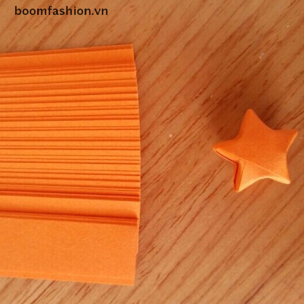 Cuộn Dây Ruy Băng Giấy Gấp Hình Ngôi Sao May Mắn Origami