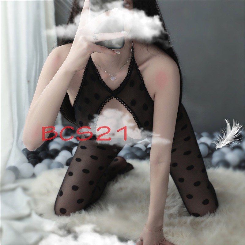 No. 57 N57 70 💕CHE TÊN💕 Bodysuit Sexy Đồ Ngủ Cosplay Xuyên Thấu Gợi Cảm Hở Đáy Quyến Rũ Vải Mịn Bodystocking BCS21 | BigBuy360 - bigbuy360.vn