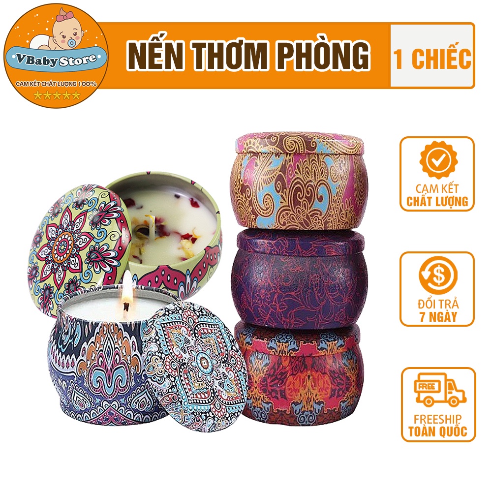 Nến thơm phòng mùi hương tự nhiên giúp khử mùi trang trí nhà cửa