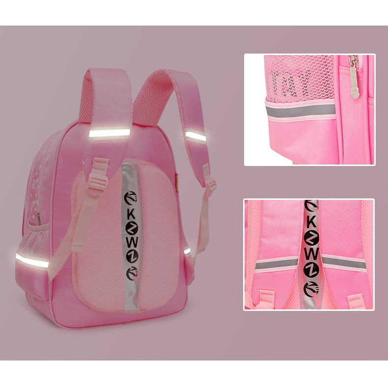 [CHẤT XỊN- SIZE 38cm] Balo cao cấp cho bé gái chất đẹp, cặp sách trẻ em chống gù, chống thấm nước - Ba lô cấp 1 tiểu học