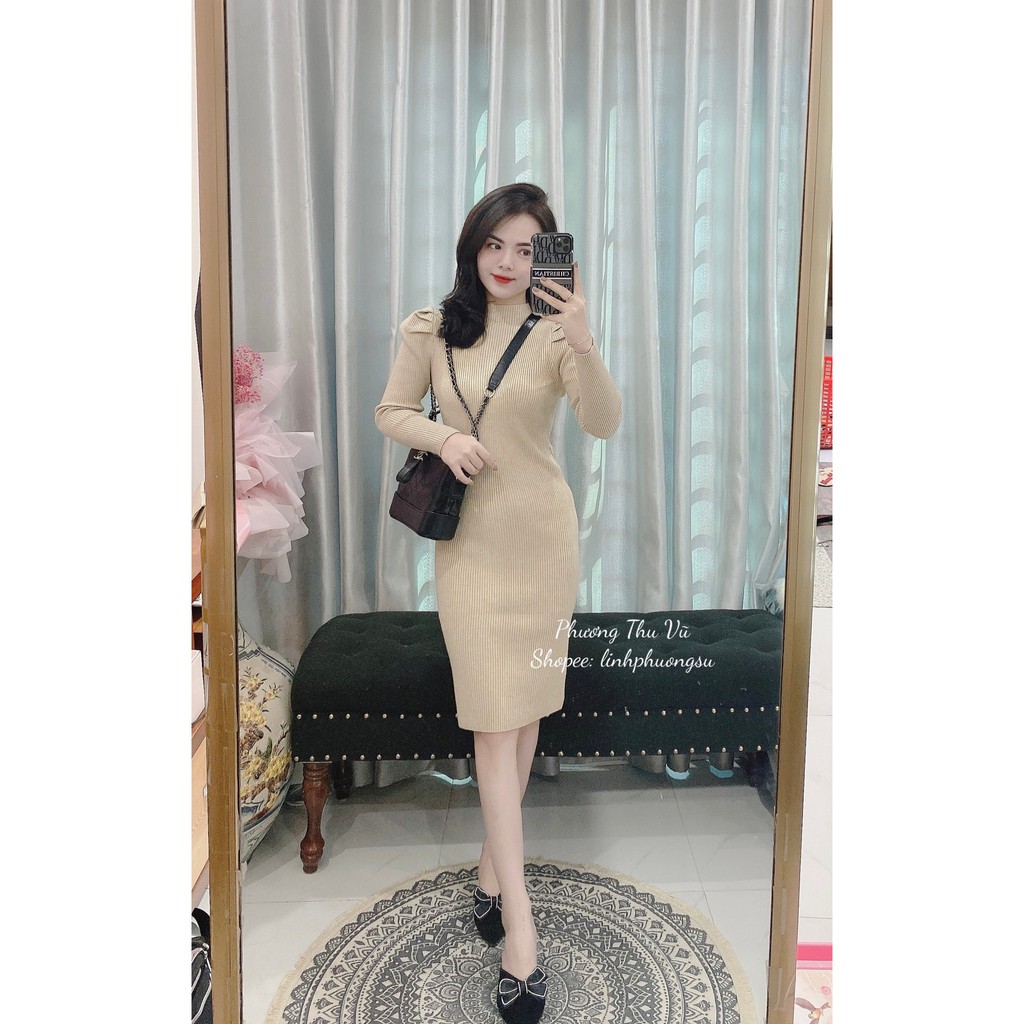 Váy Len Body [HÀNG ĐẸP] Váy Len Body Dáng Dài Nhiều Màu CÓ SẴN - ẢNH THẬT | BigBuy360 - bigbuy360.vn