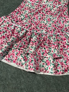 Đầm xoè tiểu thư hai dây tầng (Ảnh thật shop chụp)