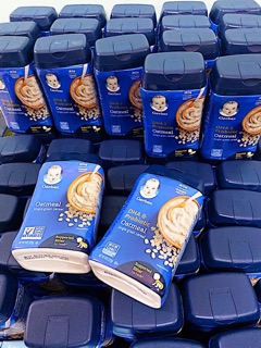 Bột ăn dặm Gerber Mỹ date 9/2020