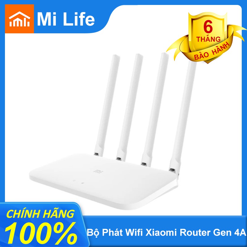 [Mã 157ELSALE hoàn 7% đơn 300K] [CHÍNH HÃNG] Bộ Phát Wifi Xiaomi Router Gen 4A | BigBuy360 - bigbuy360.vn