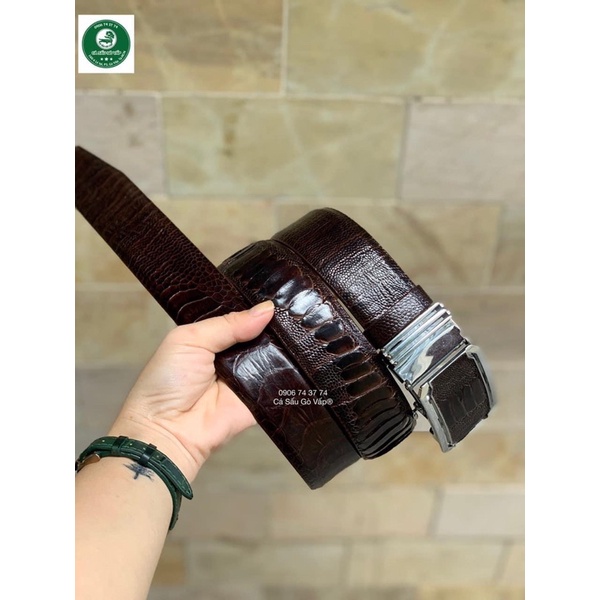 THẮT LƯNG NAM DA ĐÀ ĐIỂU S3.5cm CÁ SẤU GÒ VẤP