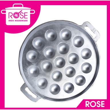 Khuôn bánh khọt gang loại lớn 12 lỗ , 19 lỗ làm bánh khọt - khuôn làm bánh khọt kèm nắp chất liệu gang size lớn