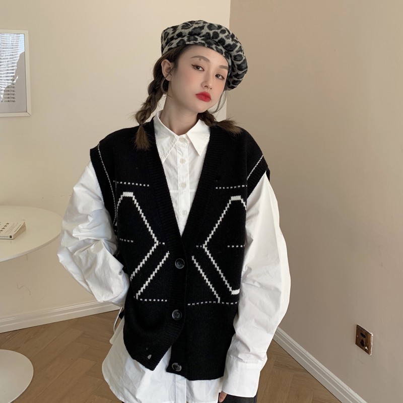 Set ulzang váy hoa hán phục kèm video