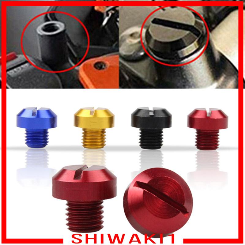 M10x1.25 Nắp Đậy Nút Vặn Gương Chiếu Hậu Màu Đỏ Dương