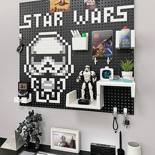 [MIN Setup] Bảng treo tường pegboard đa năng họa tiết Star Wars
