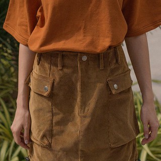 Chân váy nhung gân CODUROY SKIRT