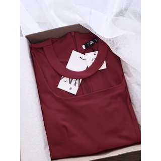 ĐẦM LEN CHOKER CỔ VUÔNG ĐAI