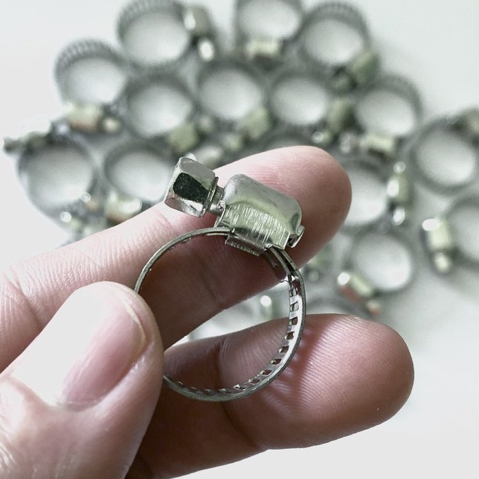 Đai siết quai nhê inox, Đai xiết cổ dê inox