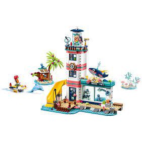 Lego - J 71002 ( Xếp Hình Ngọn Hải Đăng Ánh Sáng 696 Mảnh )