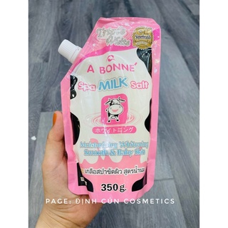 Muối tắm sữa bò tẩy tế bào chết A Bonne Spa Milk Salt Thái Lan 350gr