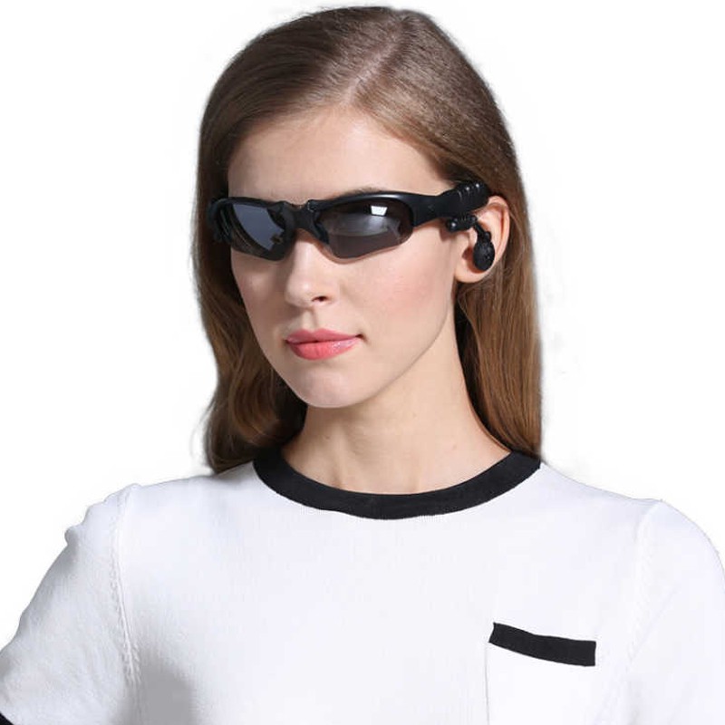 Mắt kính bluetooth Sunglasses nghe gọi cực kỳ tiện dụng Đồng hồ LED xiaomi miễn phí