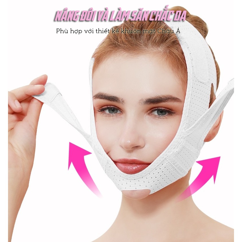 Đai Điều Chỉnh Nâng Cơ Thon Gọn Mặt V-line Mask Cao Cấp