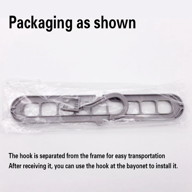 Móc Treo Quần Áo Thiết Kế 9 Lỗ Đa Năng