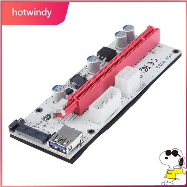 Dây cáp mở rộng thẻ đồ họa PCIE USB3.0 008s 60cm 1X sang 16X