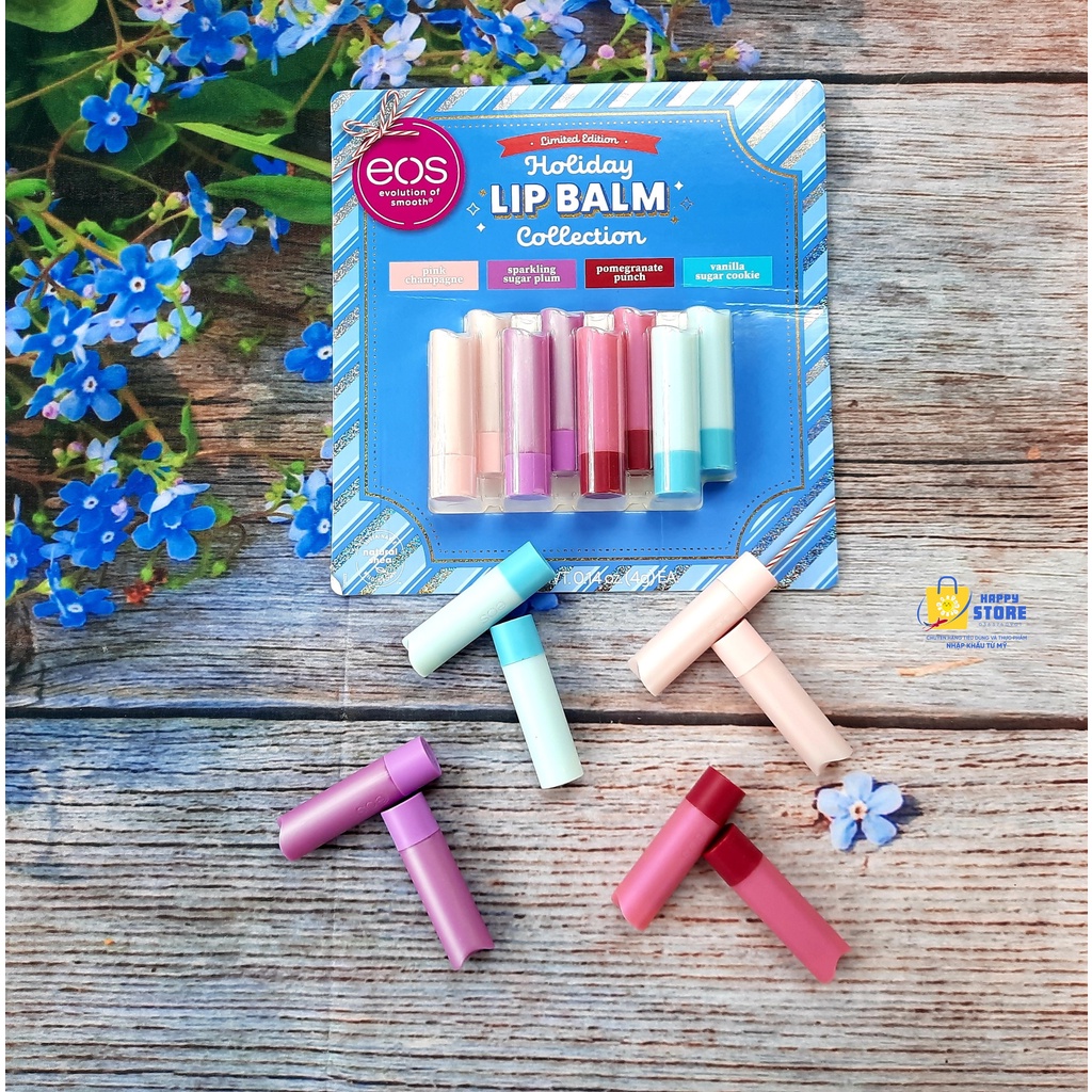 - SON DƯỠNG MÔI EOS ORGANIC SMOOTH LIP BALM