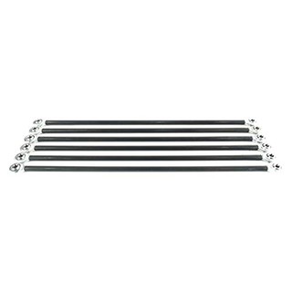 Set 6 thanh cacbon mắt cá lắp ốc vít M3 18cm cho máy in 3D Kossel Delta
