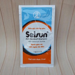 🎊Combo 10 Gói Dầu gội chống gàu Selsun Gói 5ml 👧