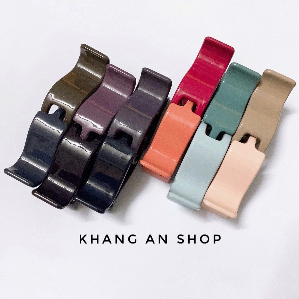 Kẹp tóc càng cua 3 răng loại bóng