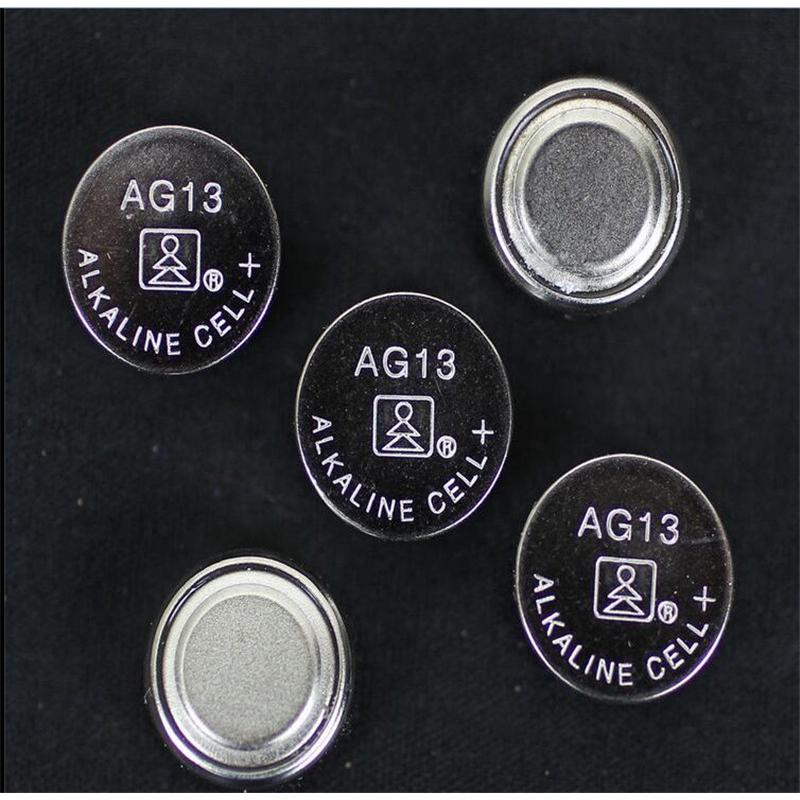 Bộ 10 pin nút  Ag13 Lr44 Sr44 L1154 357 A76 chất lượng cao