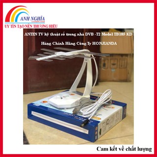 Ăng-ten Truyền Hình Kỹ Thuật Số Trong Nhà, Anten DVB T2 Model TB105 KD, Angten Xem Truyền Hình Miễn Phí