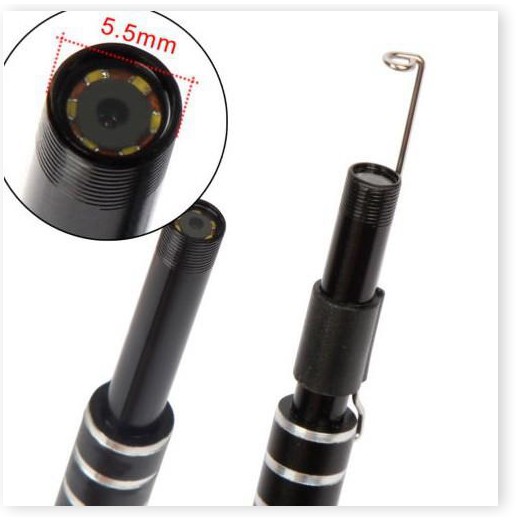 Camera Soi Tai ✔️Chính Hãng✔️ 3 trong 1 có đèn LED, Nội Soi Tai Mũi Họng, Có Kết Nối Với Điện Thoại, Máy Tính