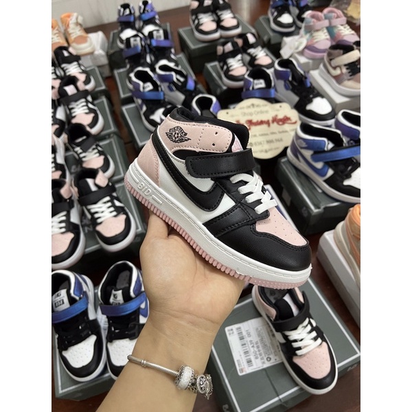 Giày thể thao sneaker cổ cao cho bé mẫu mới 2021