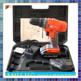 Máy khoan pin 36v phụ kiện, 2pin kapusi nhật