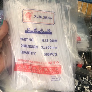 Hot-dây thít cỡ 3x200mm gói 500 chiếc