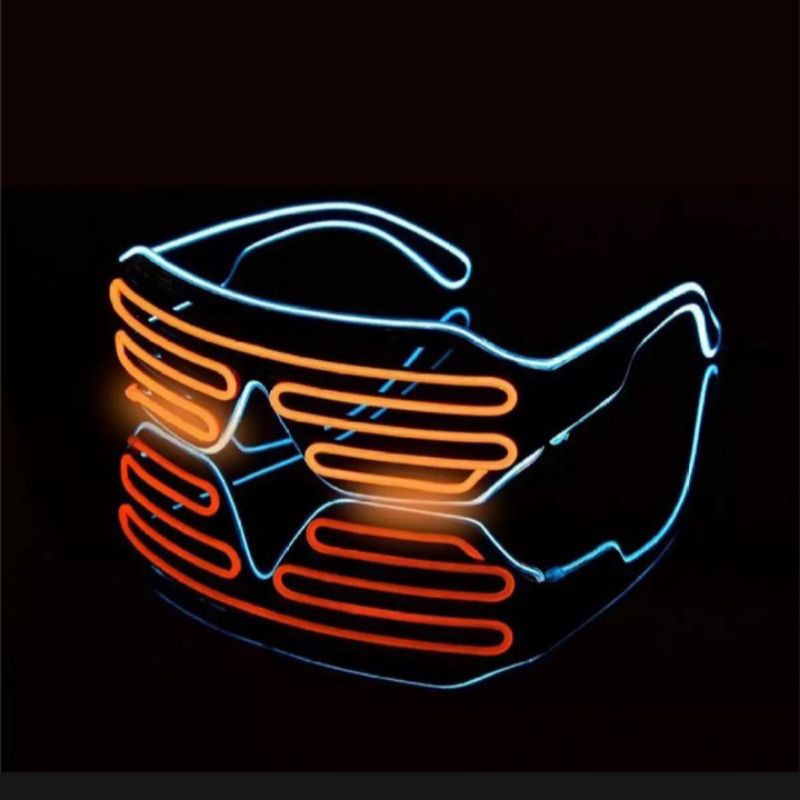 Kính LED Neon 3 Chế Độ Nhấp Nháy