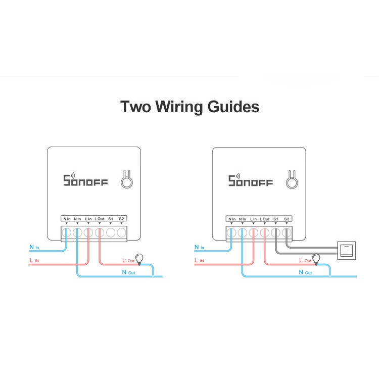 Công tắc đảo chiều thông minh Sonoff Mini