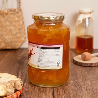 Mật ong Hàn Quốc Chanh đào, Gừng, Sâm (Hũ 1 kg)